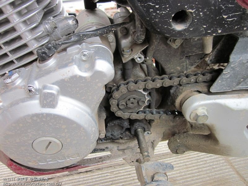 gt125换16小链轮转速比大大提高 - 摩托车论坛