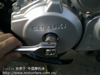 EN125-3亲手调节气门间隙18图,时规链张紧器