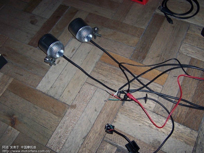 锋将弯梁加装LED前大灯! - 上海摩友交流区 - 摩