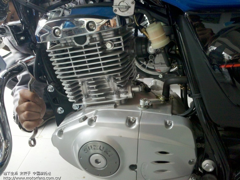 新车来报到 EN125-2F 已上图 - 豪爵铃木 - 摩托