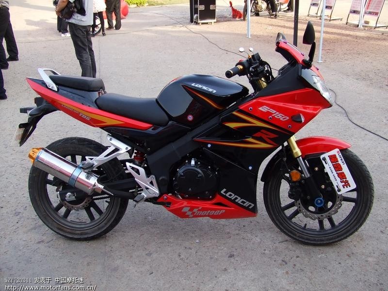 隆鑫GP150升级板最新实车照片和视频- 摩托车