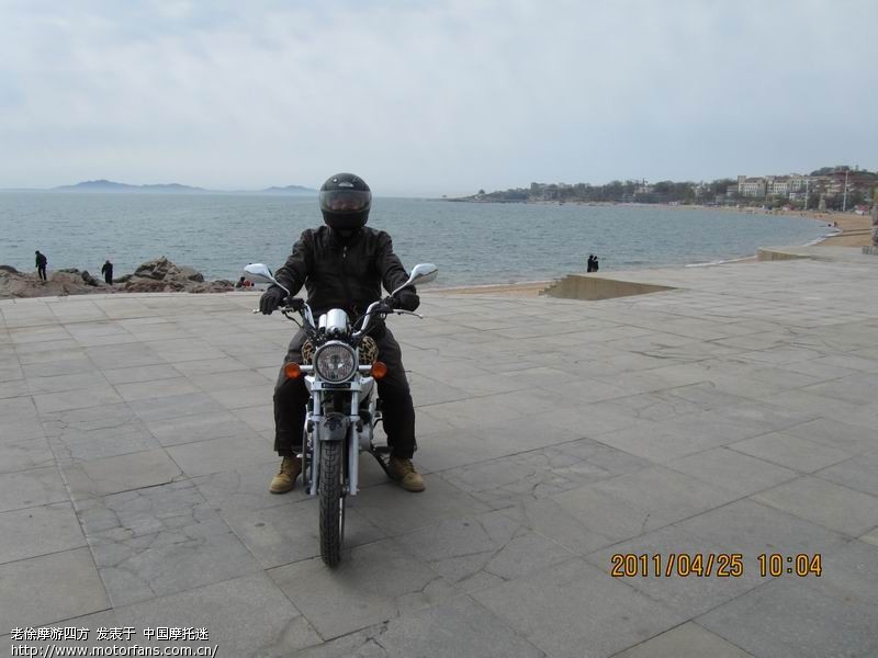 恭喜我吧,今天终于将新本焰影150 骑回了家! -