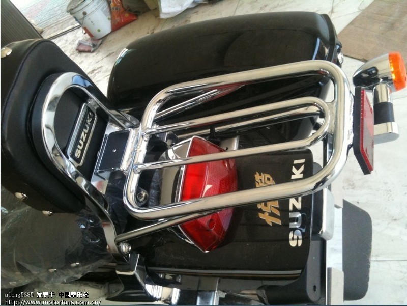 今天刚入手1辆悦酷150太子,增加尾箱挡风等图