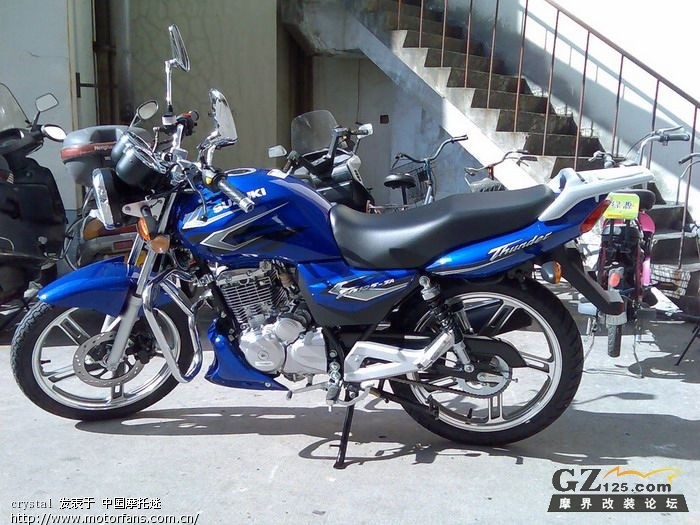 铃木王 GS125换了排挡杆改成前踩后踏很不舒