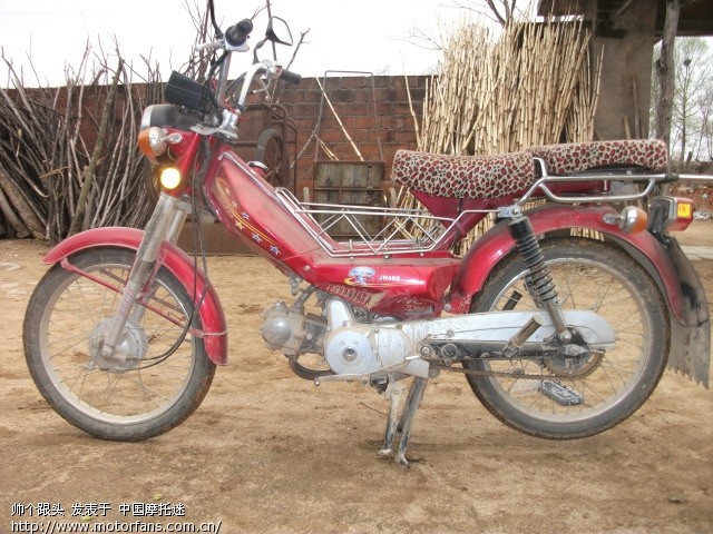 给我老丈人的摩托车换机油(看看用了两年的机