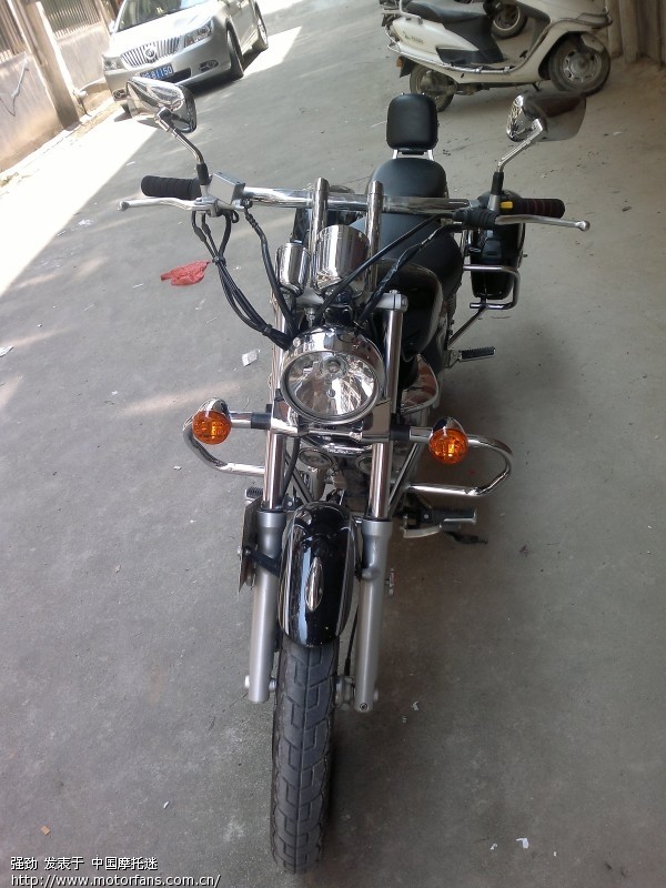 GZ150-A(悦酷)改装大地鹰王300型手把 - 豪爵