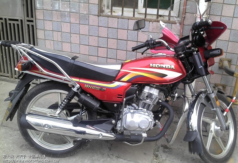 五羊本田125-9骑行报告- 五羊本田-骑式车讨论