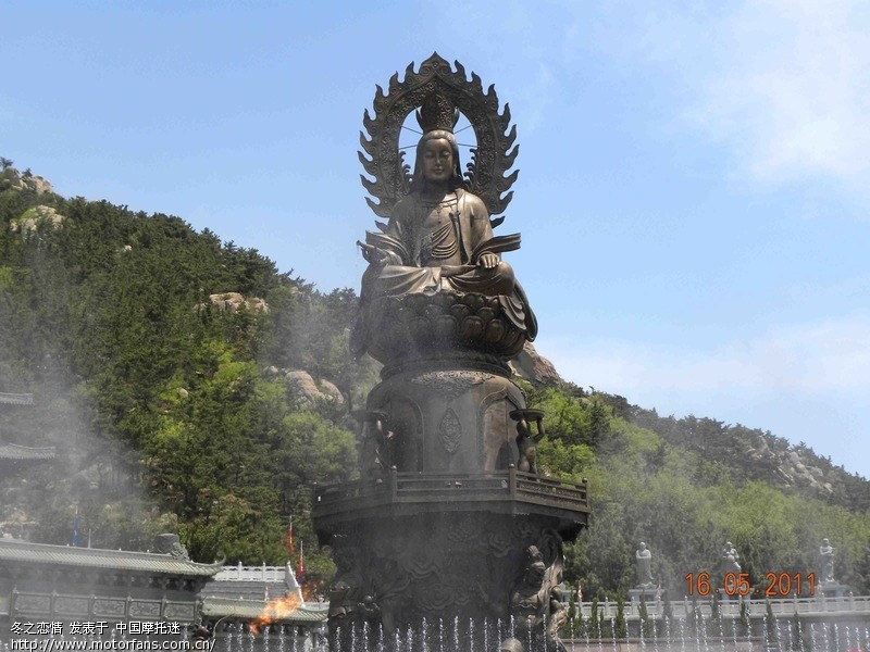 骑甲鱼带老婆载装备畅游山东半岛(新PP;五莲大