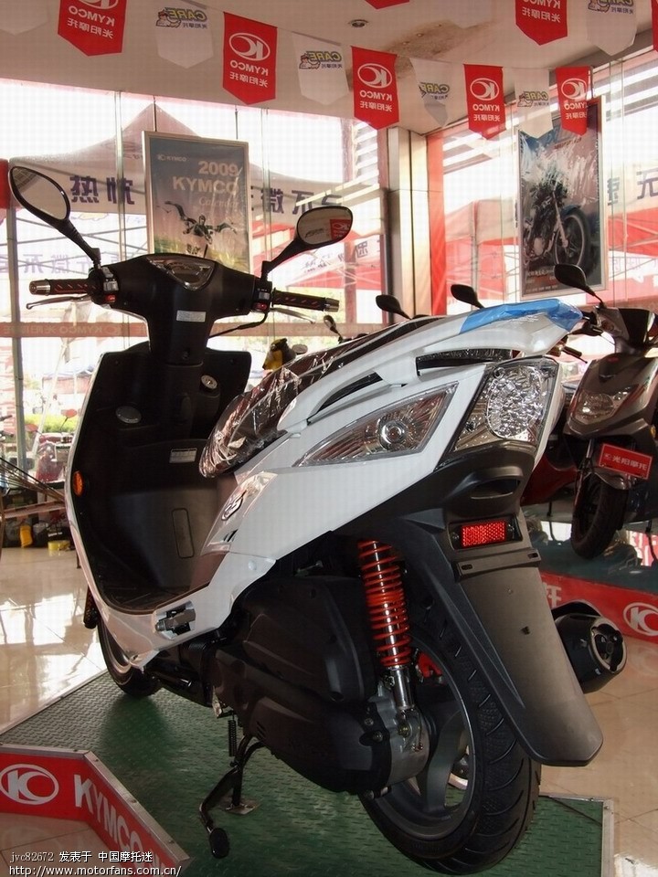 今天看到光阳专卖店新进的g5 - 光阳摩托 - 摩托