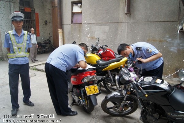 江门交警开展整治非法改装摩托车专项行动 - 摩