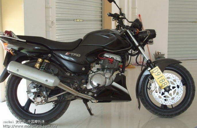 今天看到一辆锐爽!声音也不小 - 新大洲本田 - 摩