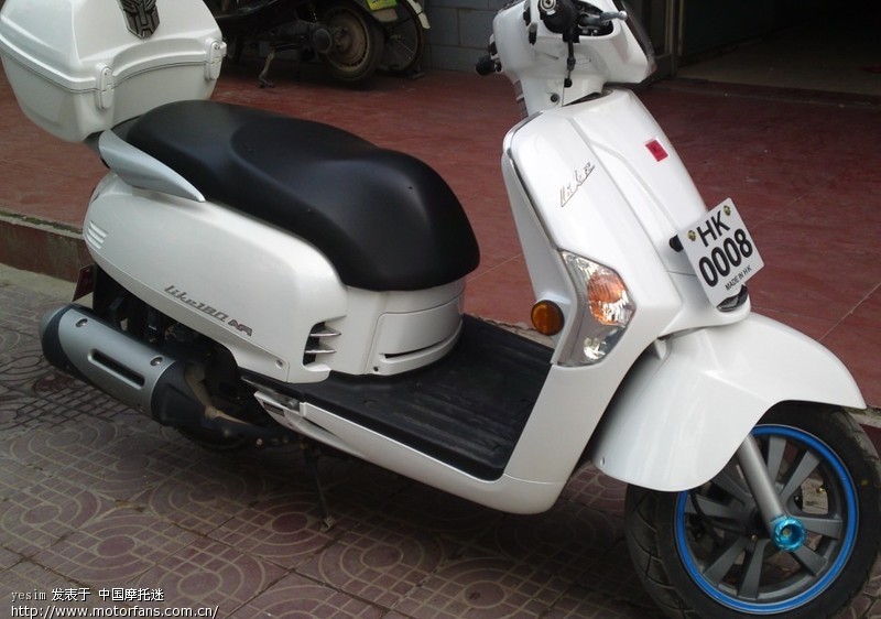 LIKE180个人使用感受报告 - 光阳摩托 - 摩托车