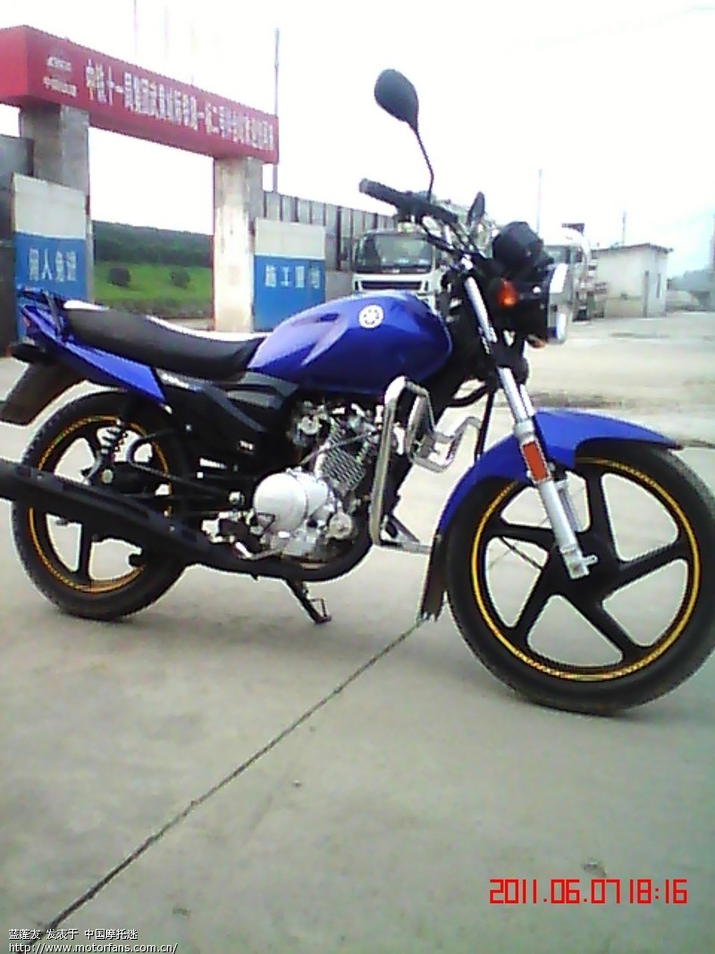 国三,YAMAHA,YBZ125-湖北摩友图纸-摩托车年限保存驿站工程设计图片