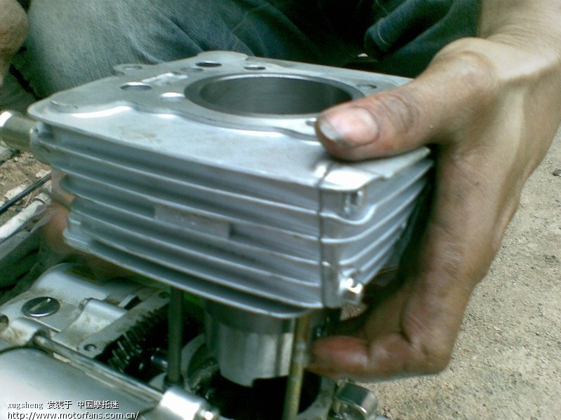 CG 125改150沸腾水冷 - 维修改装 - 摩托车论坛