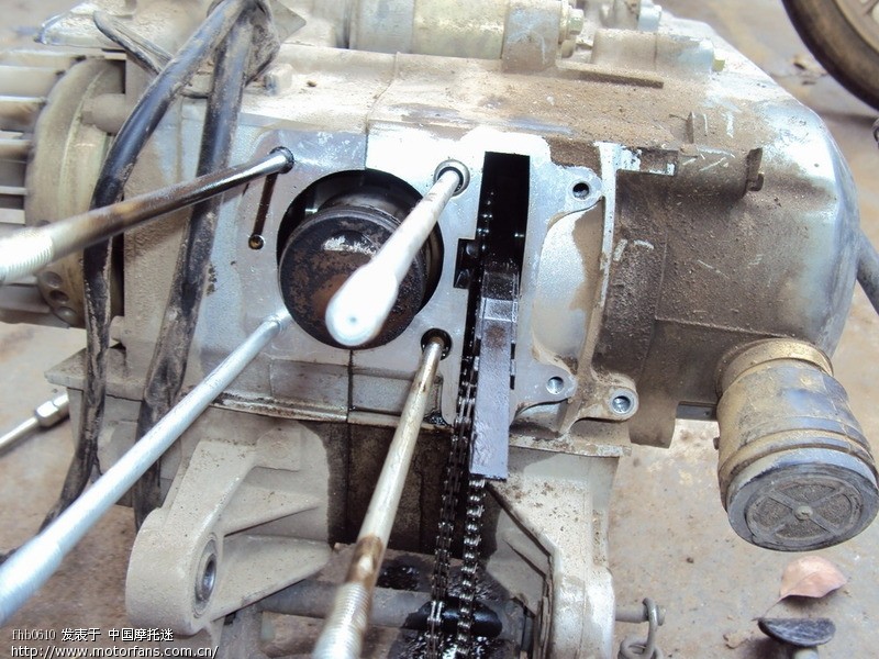 三包期内的大阳跑跑曲轴坏 - 维修改装 - 摩托车