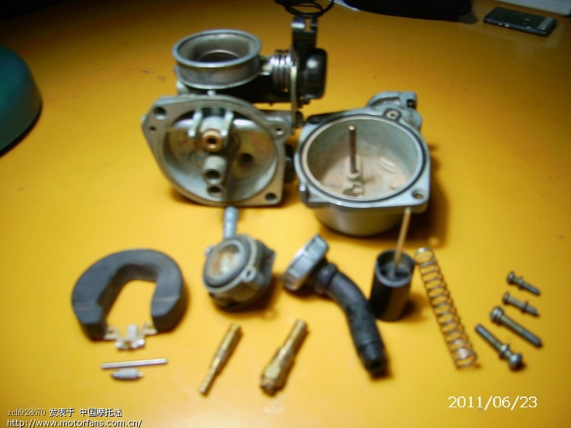 化油器分解图 - 弯梁世界 - 摩托车论坛 - 中国第