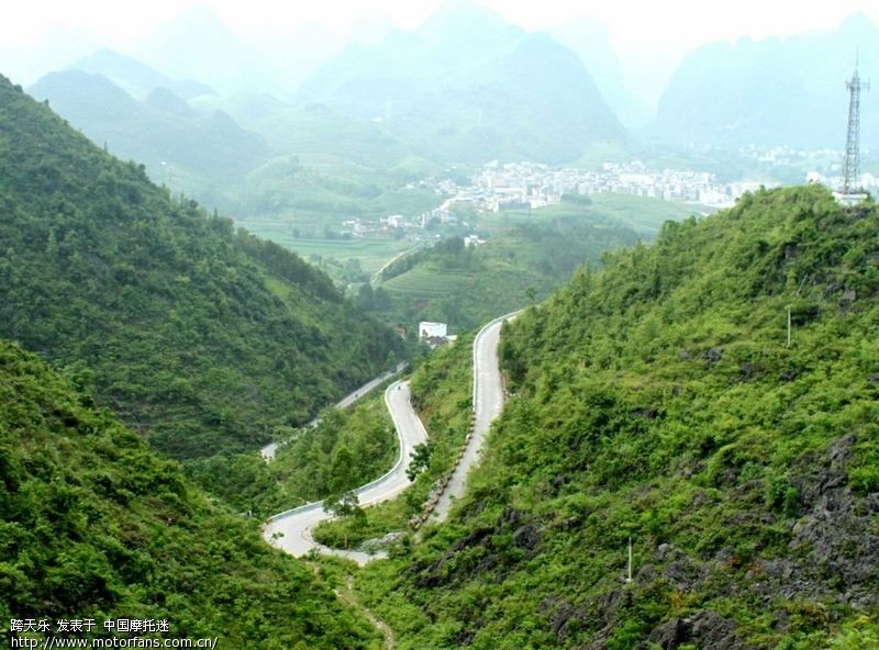 探访公路奇观,都安县拉烈-古山路段 - 广西摩友