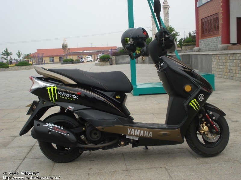 鬼爪迅鹰和头盔 - 踏板论坛 - 雅马哈踏板摩托 -