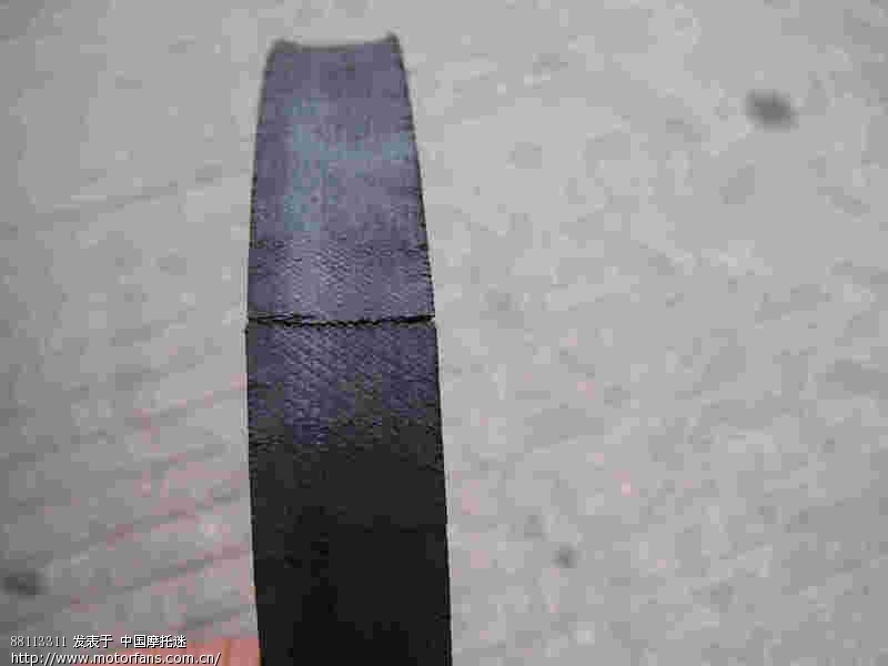 踏板车一万五千公里的皮带 - 踏板论坛 - 摩托车