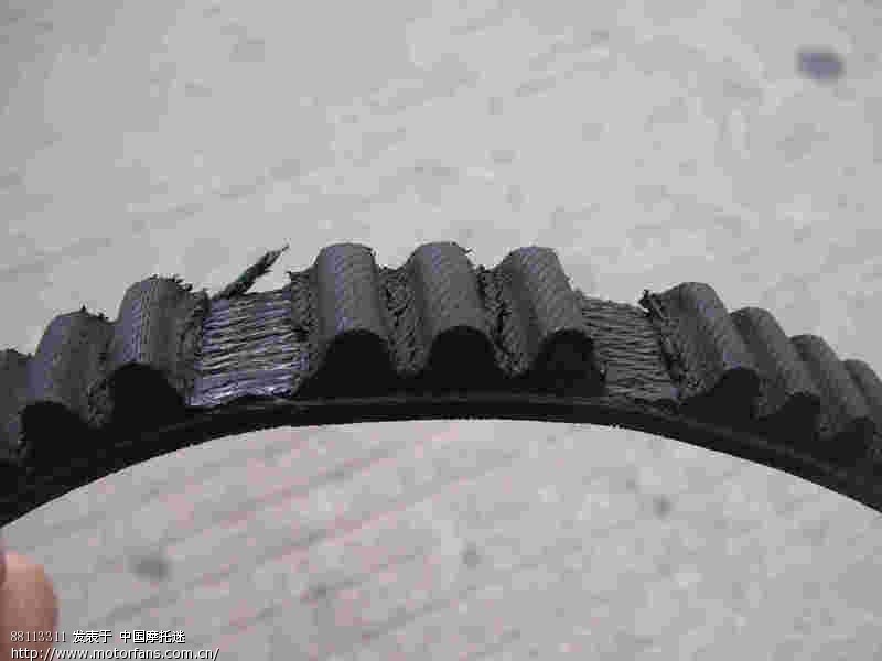 踏板车一万五千公里的皮带 - 踏板论坛 - 摩托车