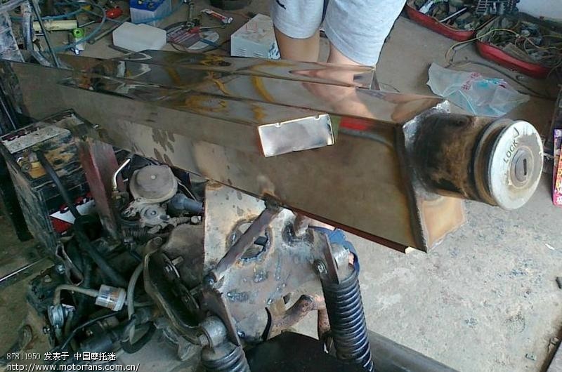 武汉江夏牛人DIY水冷摩托车 - 湖北摩友驿站 - 