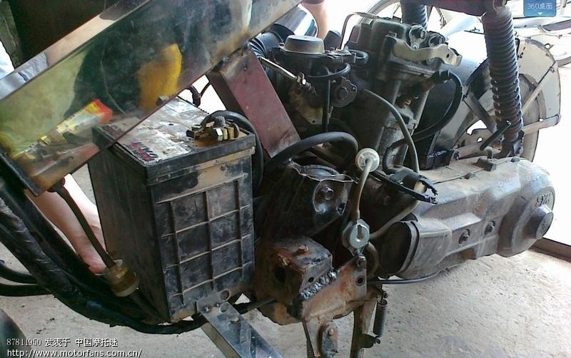 武汉江夏牛人DIY水冷摩托车 - 湖北摩友驿站 - 