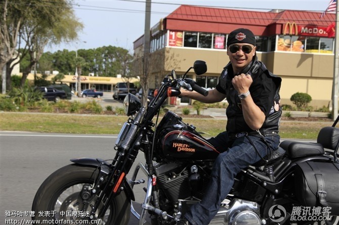 哈雷骑士郑义独自骑行56天环游美国(视频转载