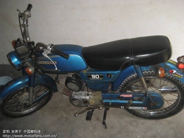 济南轻骑铃木K90二冲摩托车 - 山东摩友交流区