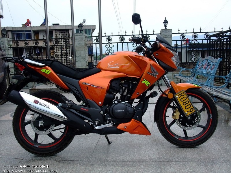 战神安装下导流罩(效果图) - 新大洲本田 - 摩托