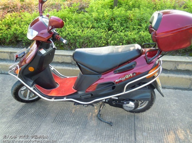 发张红色海王星 - 踏板论坛 - 铃木踏板摩托 - 摩