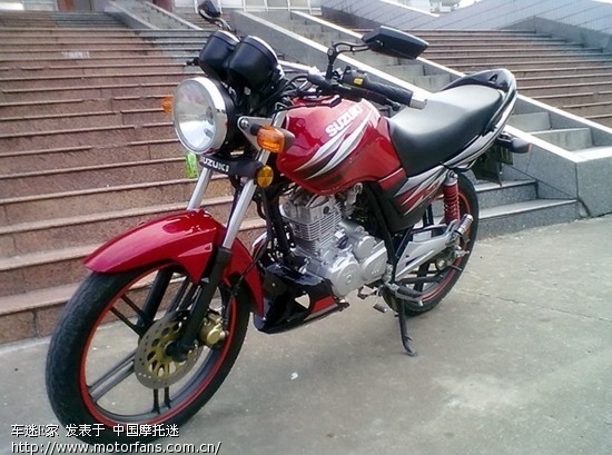 晒晒我的GSX125-3H` - 摩托车论坛 - 济南铃木