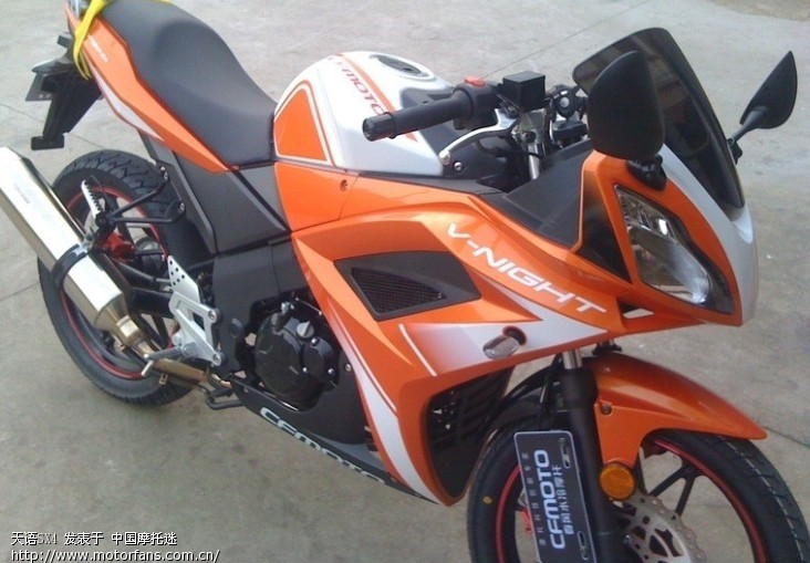 内江威远春风夜猫CF150-A到货 - 摩托车论坛