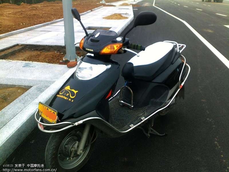 五羊本田喜悦SCR100(小公主)的都来秀一下车