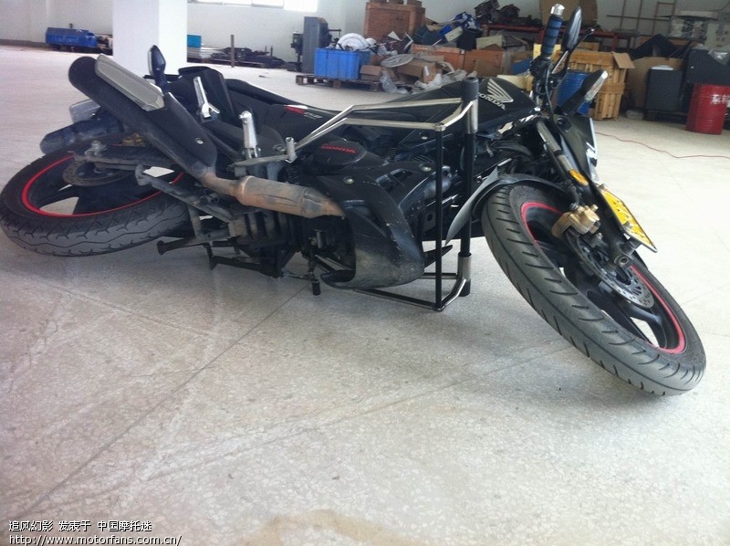 个人认为最好的保险杠 - 五羊本田 - 幻影150活