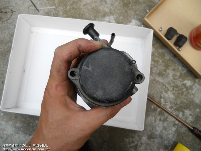钻豹125K清洗化油器 - 维修改装 - 摩托车论坛
