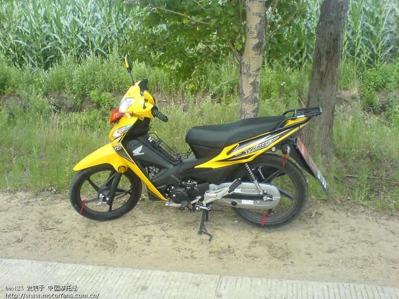 铃木超级赛驰换五羊本田新锋驰 不后悔 - 弯梁