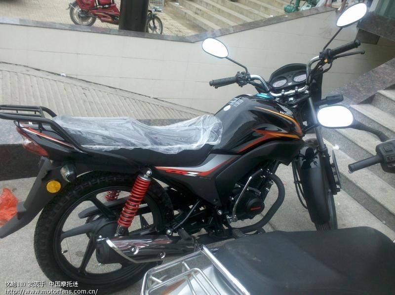 锋朗125参数出来了 - 五羊本田 - 锋朗125 - 摩托