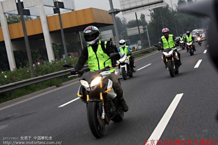贝纳利摩托中国行《北京风火轮摩托车》现场记