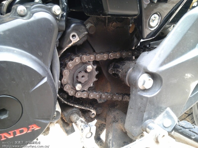 前段时间听说有战神的链条胶垫被磨坏,今天我