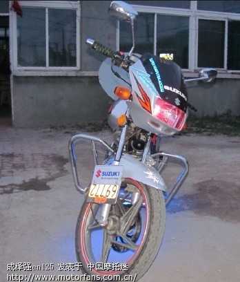 en125-2 8000转速度八十多一点点 - 豪爵铃木 