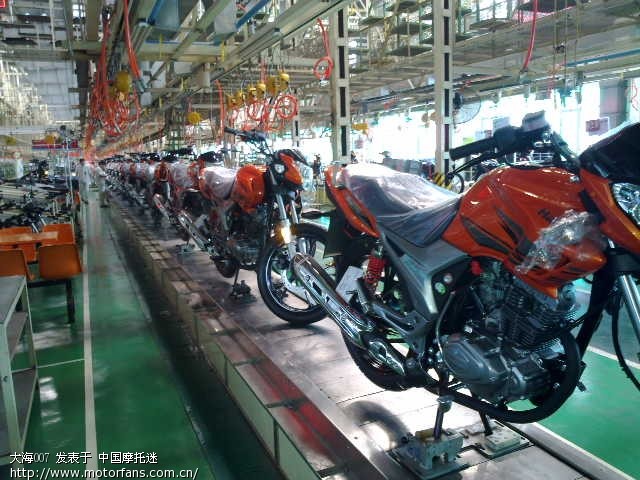 豪爵HJ150--9A街车批量生产了。 - 豪爵铃木 -