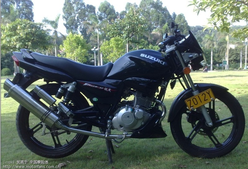 EN加装天剑油箱侧盖,喜欢的可以参考一下 - 豪