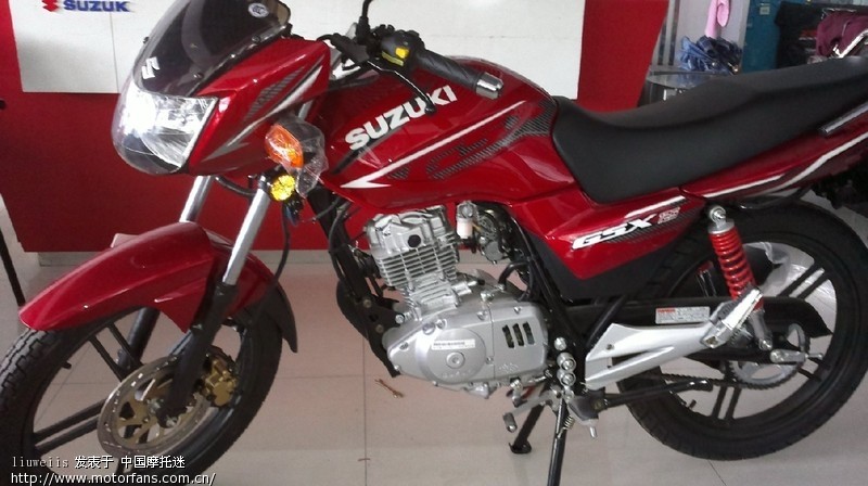 03 七月份入手的轻骑铃木gsx125-3k