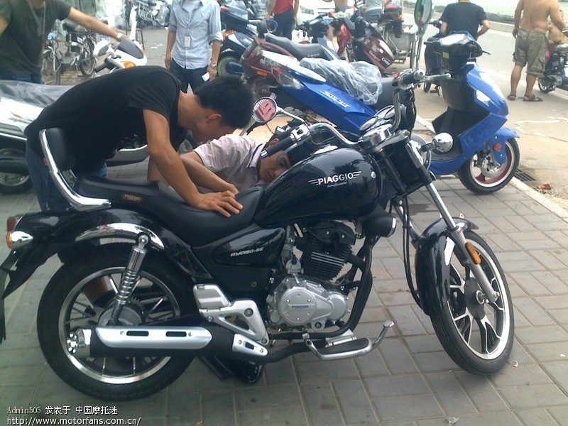 今天正式入手比亚乔150-5E小兴奋一下(不断更