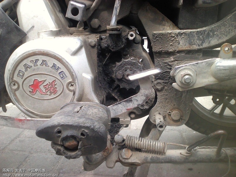 32000公里的车子换链条、前后齿轮。高清无码