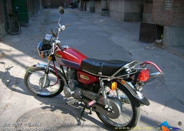 求嘉陵本田cg125后货架