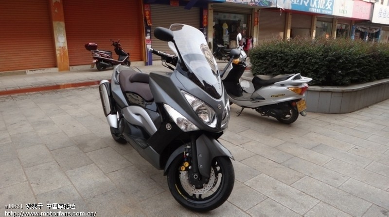 星子机车俱乐部再添一辆雅马哈TMAX500 - 天