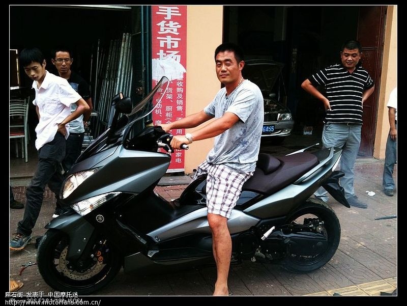 星子机车俱乐部再添一辆雅马哈TMAX500 - 天