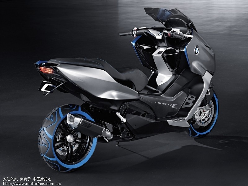 BMW概念车,这算是踏板还是弯梁? - 天下大排