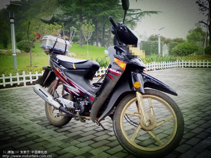 我的铃木赛驰110 - 弯梁世界 - 济南铃木弯梁摩